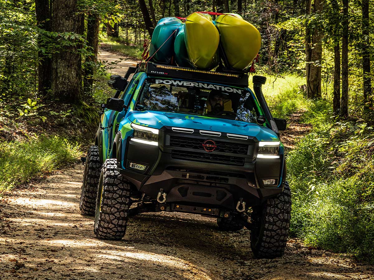 Nissan Frontier Rapid Runner concept Front 2025