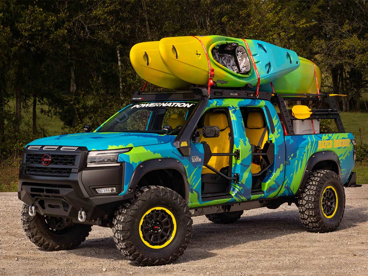 Nissan Frontier Rapid Runner concept Front Quarter 2025