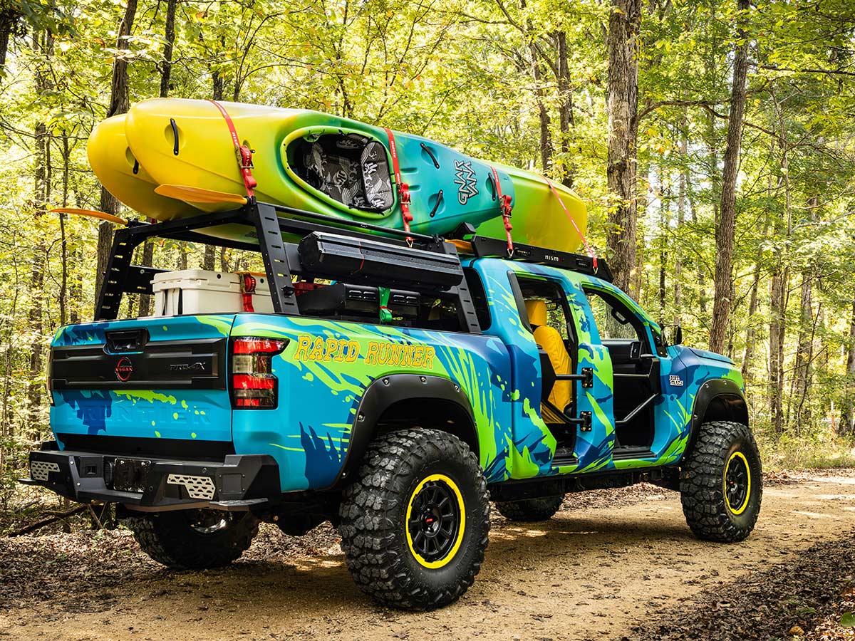 Nissan Frontier Rapid Runner concept Rear Quarter 2025