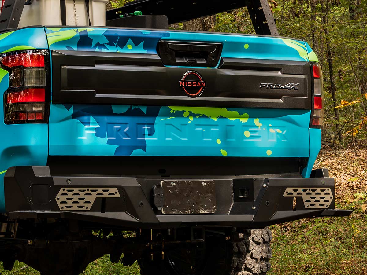 Nissan Frontier Rapid Runner concept Steel bumpers 2025