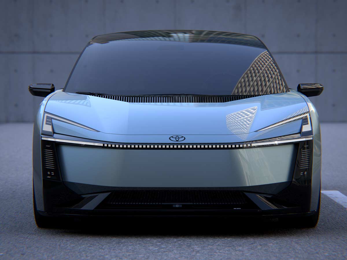 Toyota Corolla Concept Japan Mobility Show 2025 Front View