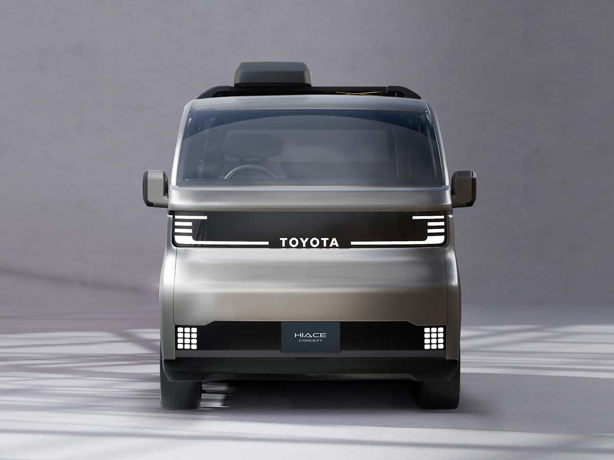Toyota Hiace Concept BEV 2025 Front