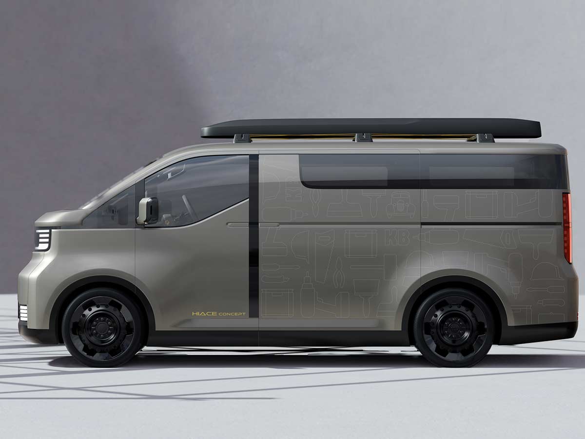 Toyota Hiace Concept BEV 2025 Side