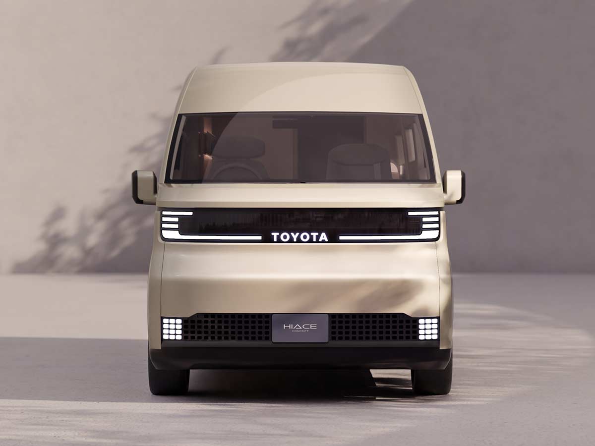 Toyota Hiace Electric Van Concept Front