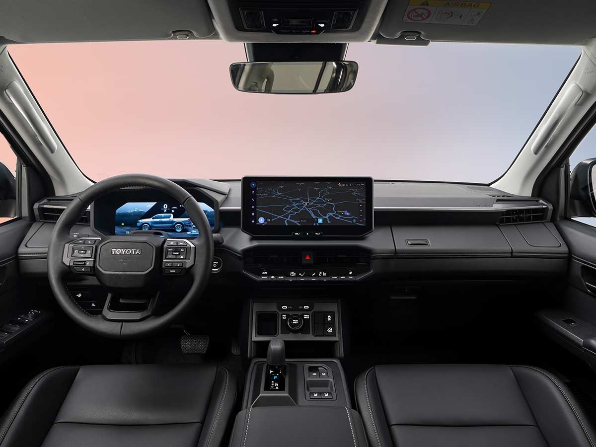 Toyota Hilux BEV 2026 Interior Dashboard