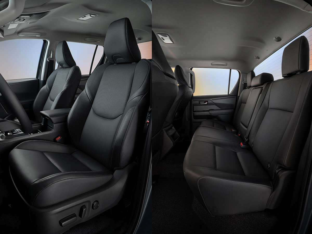 Toyota Hilux BEV 2026 Seats