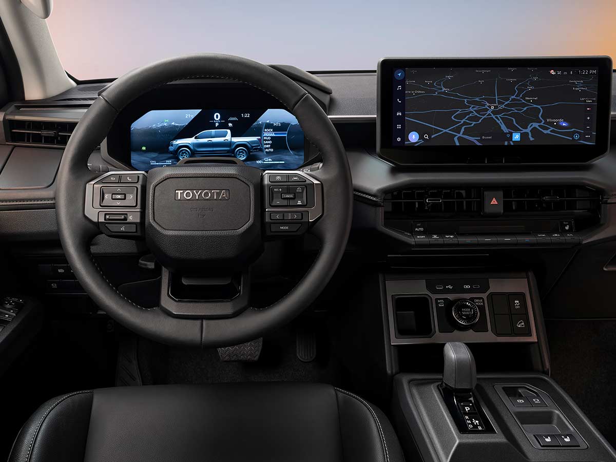 Toyota Hilux BEV 2026 Steering Wheel