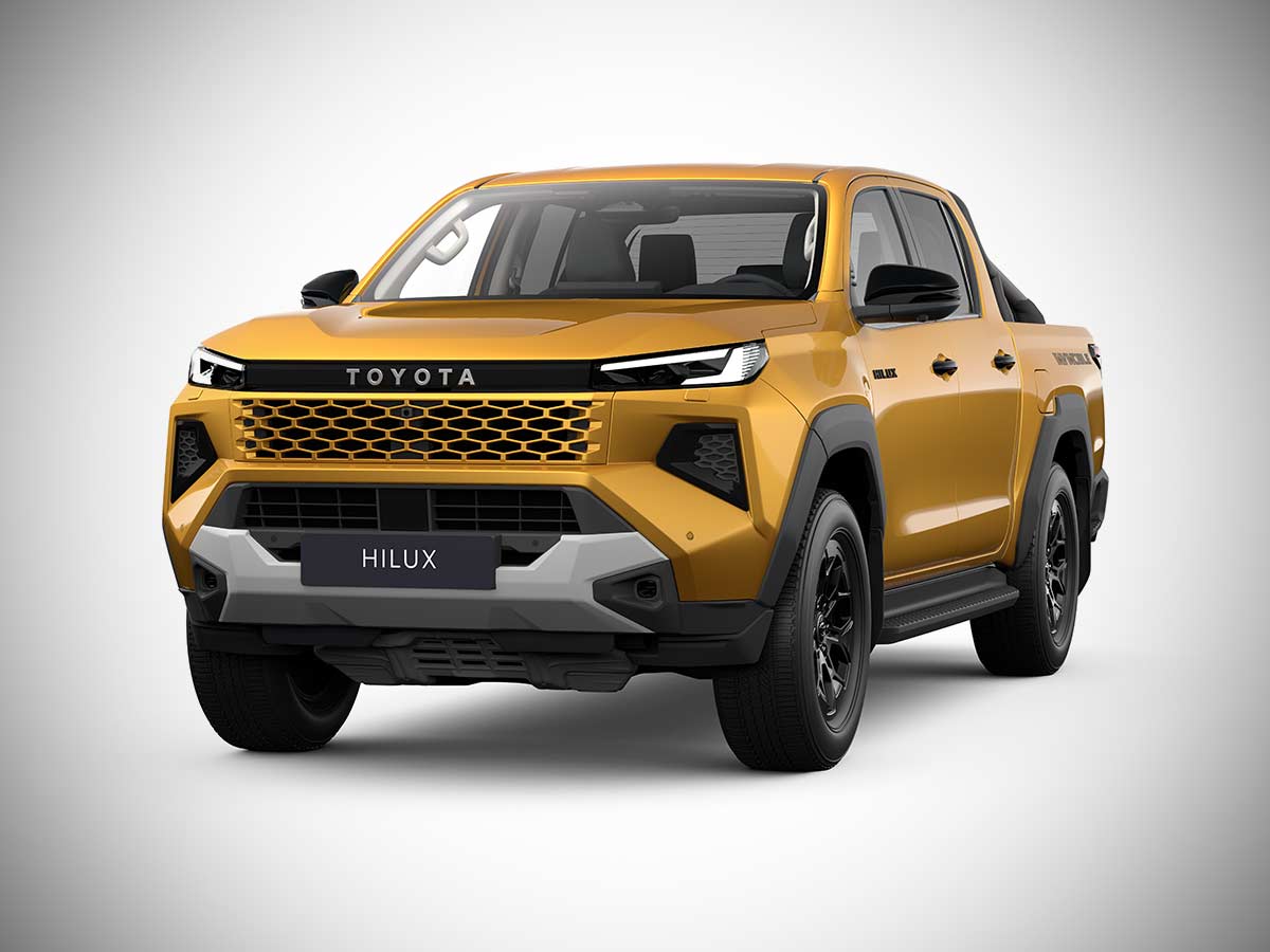 Toyota Hilux Hybrid 48V 2028 Front Quarter