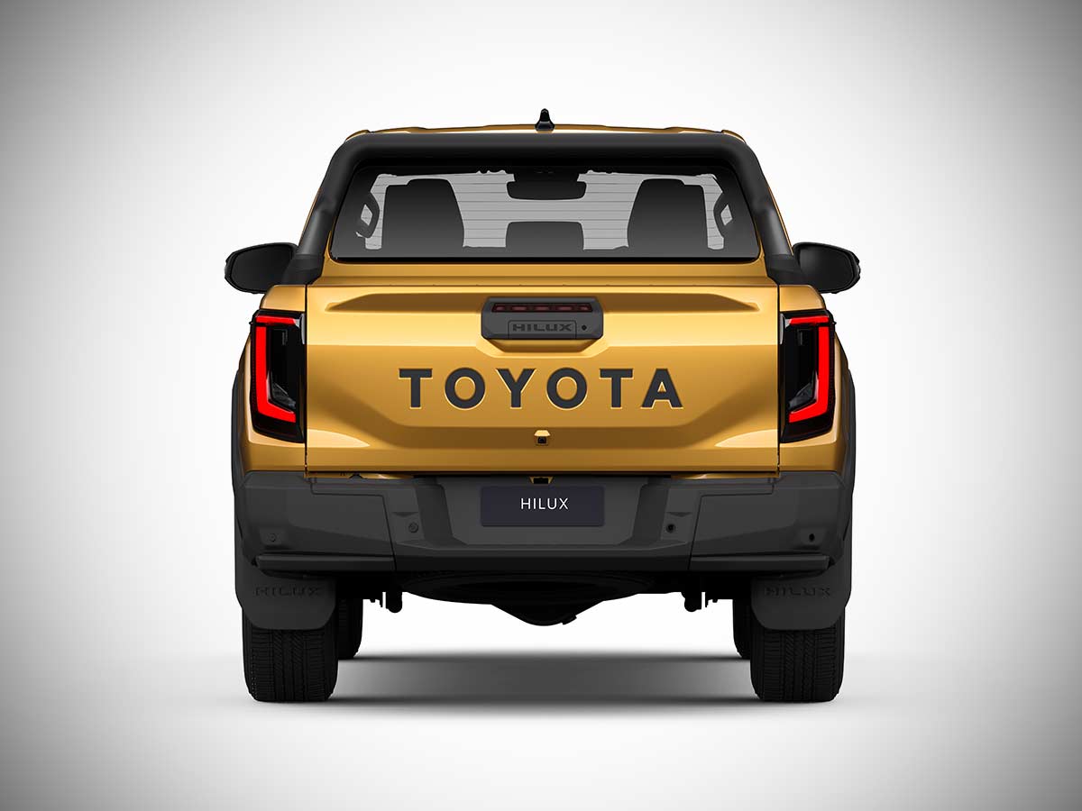 Toyota Hilux Hybrid 48V 2028 Rear