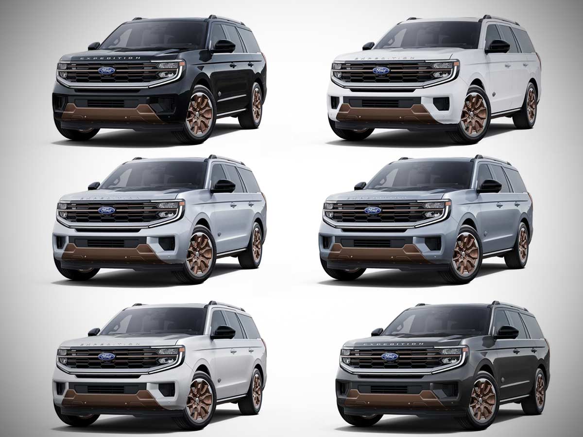 2025 Ford Expedition King Ranch Color Options