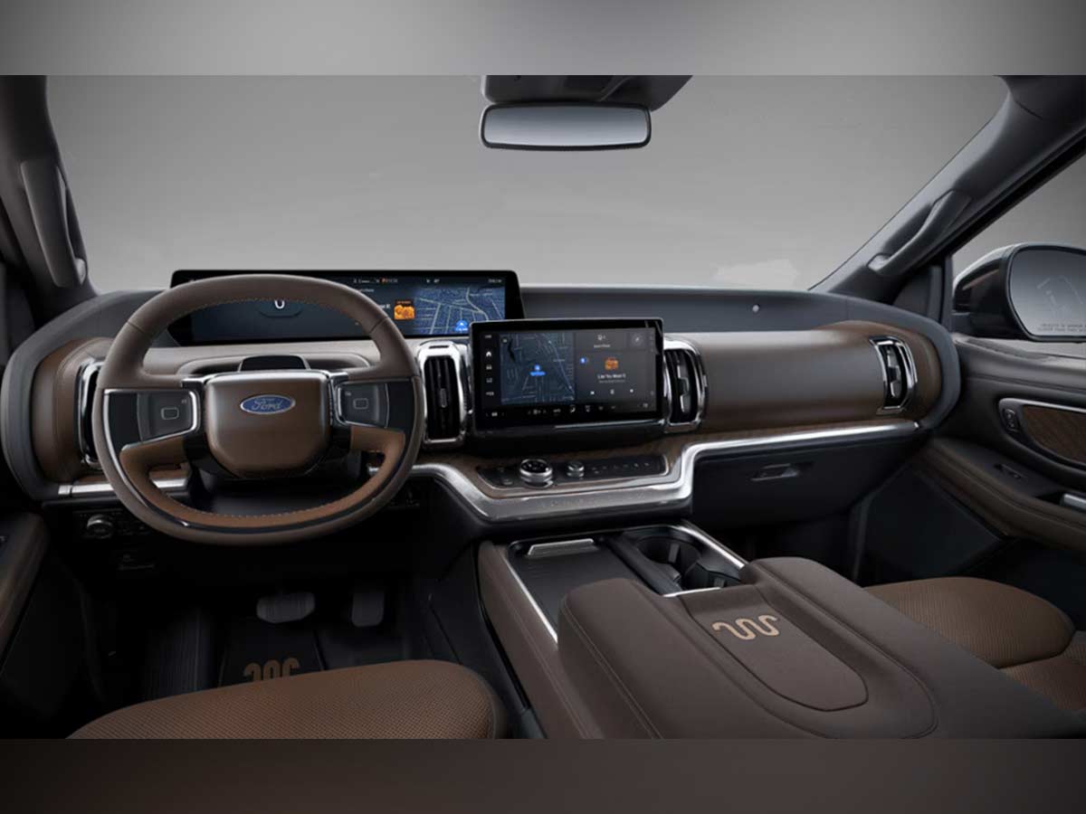 2025 Ford Expedition King Ranch Interior Brown