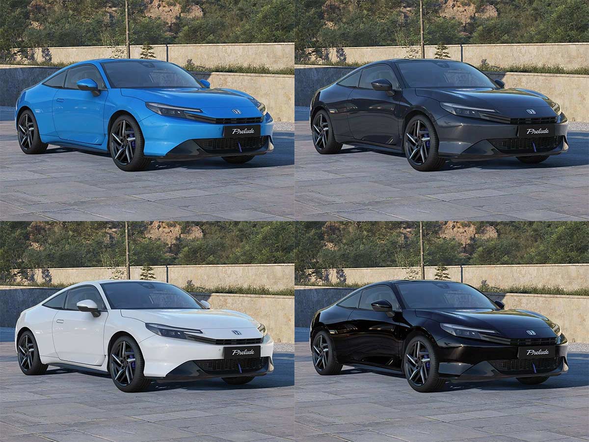 2026 Honda Prelude Hybrid Colors UK