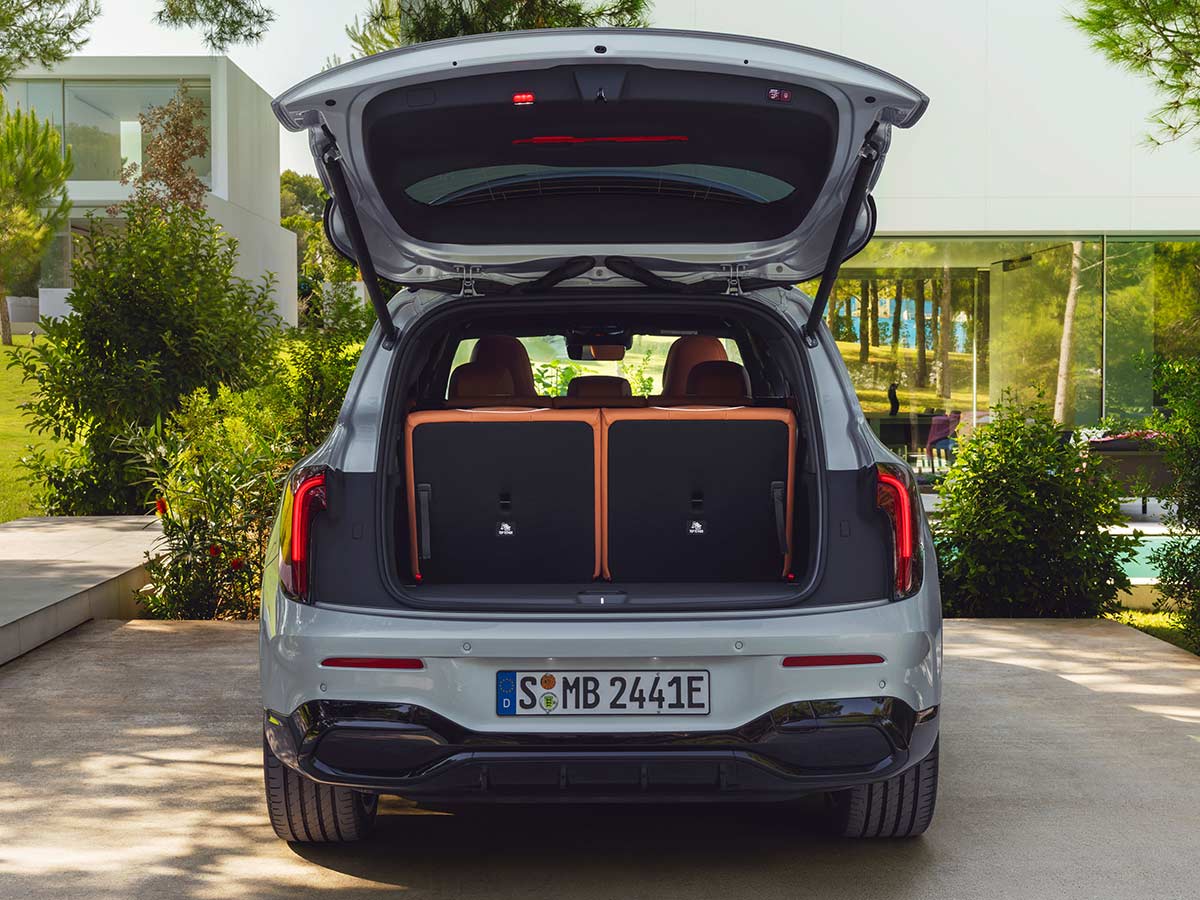 2026 Mercedes Benz GLB EV Boot Space