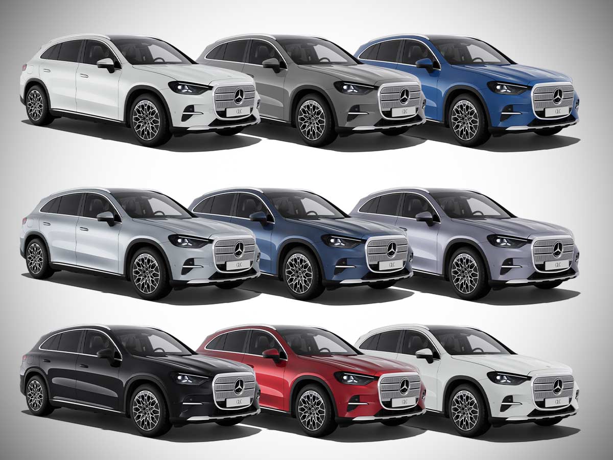 2026 Mercedes Benz GLC EV Colors