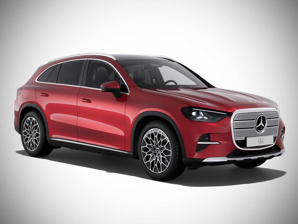 2026 Mercedes Benz GLC EV MANUFAKTUR Patagonia Red Metallic