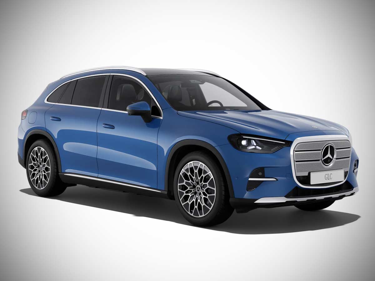 2026 Mercedes Benz GLC EV Sapphire Blue Metallic