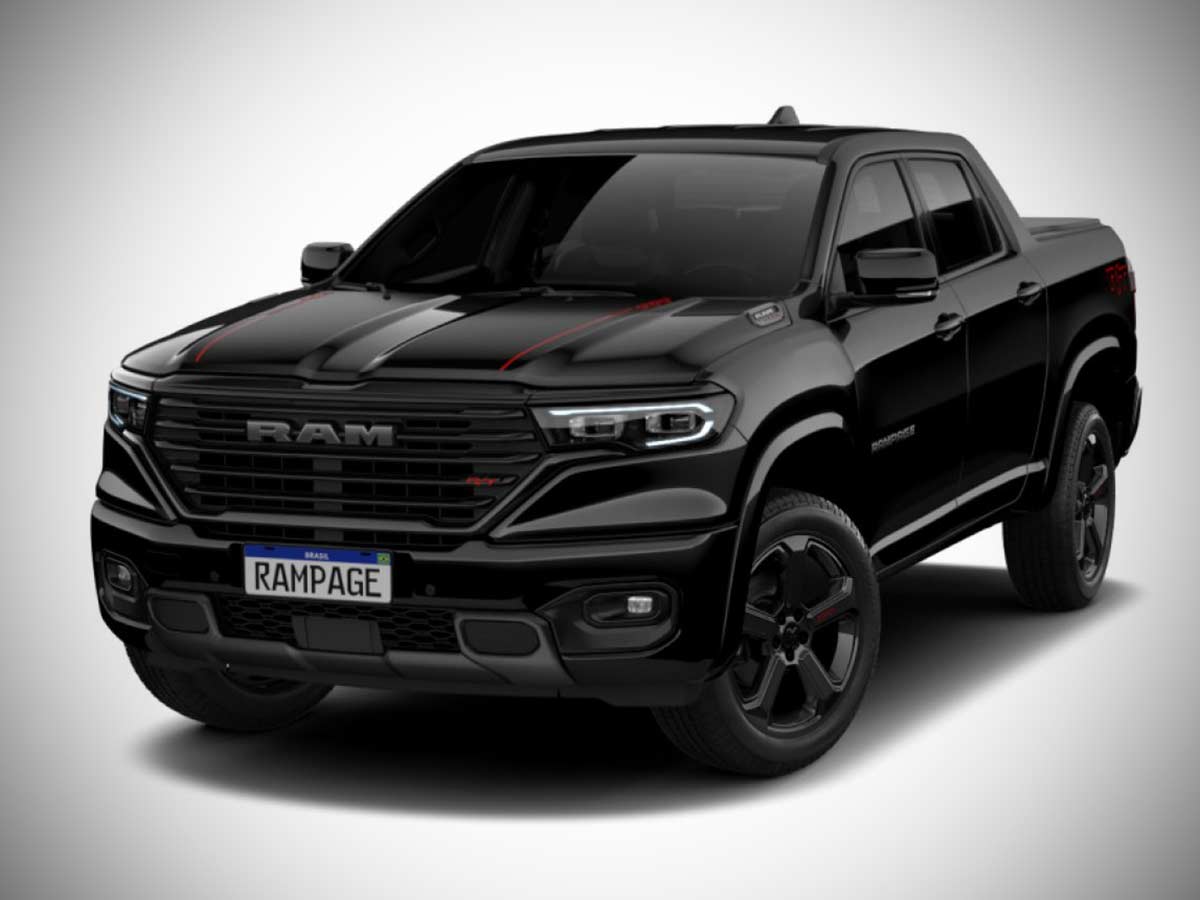 2026 RAM Rampage RT Black Diamond Color