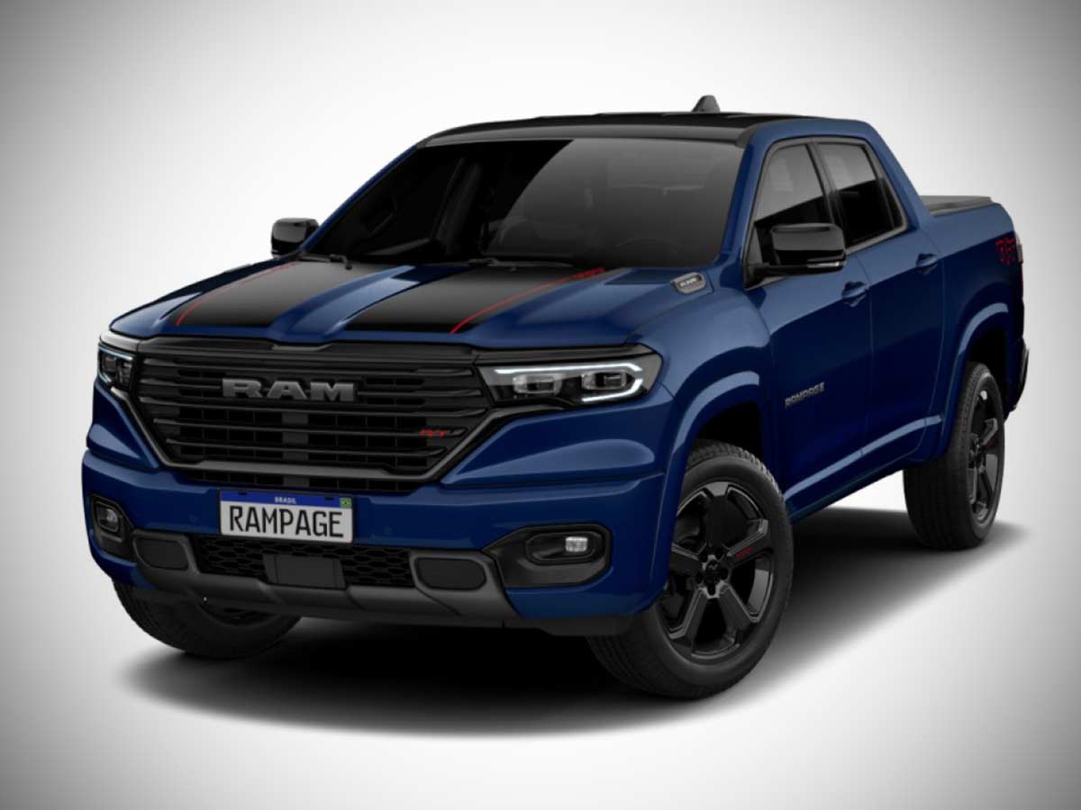 2026 RAM Rampage RT Blue Patriot Color