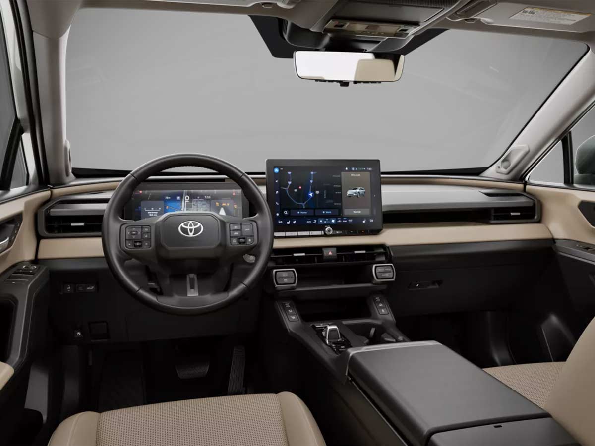 2026 Toyota Rav4 Limited Interior Color Dashboard Harvest Beige SofTex