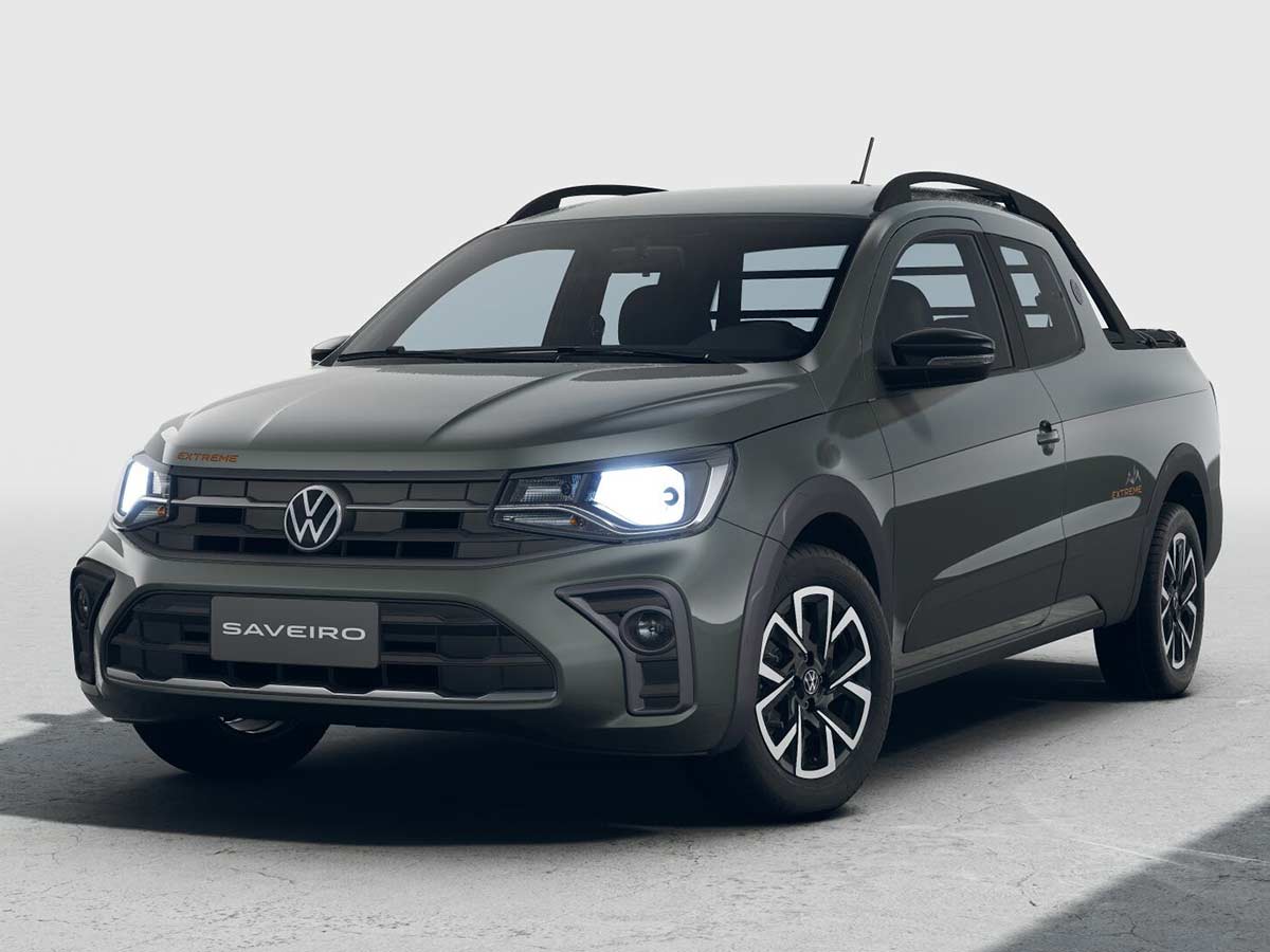 2026 VW Saveiro Extreme CD Oliver Grey (Cinza Oliver)