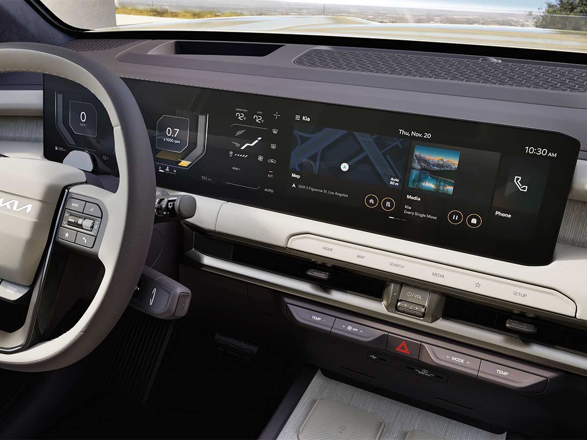 2027 Kia Telluride HEV SXP Screens