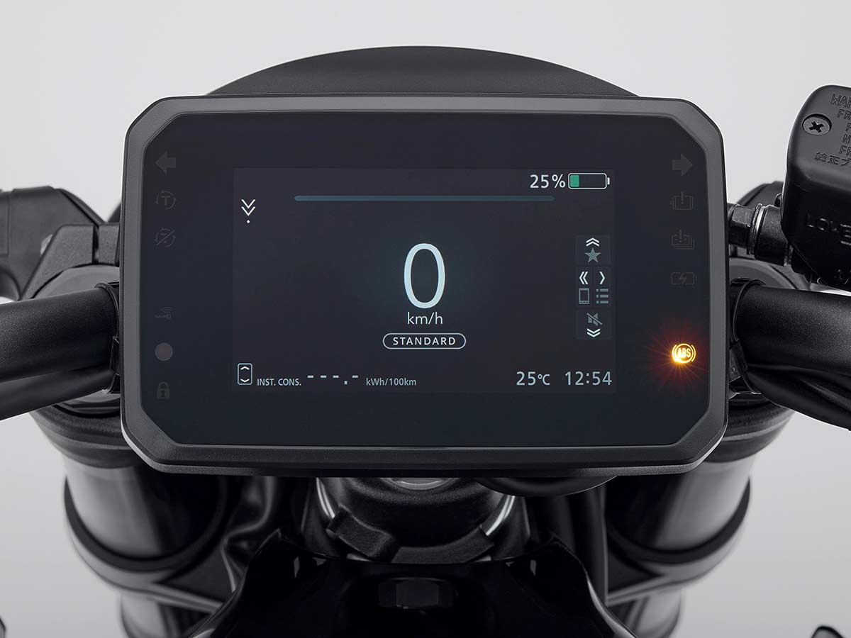 Honda WN7 EV Bike Digital Meter