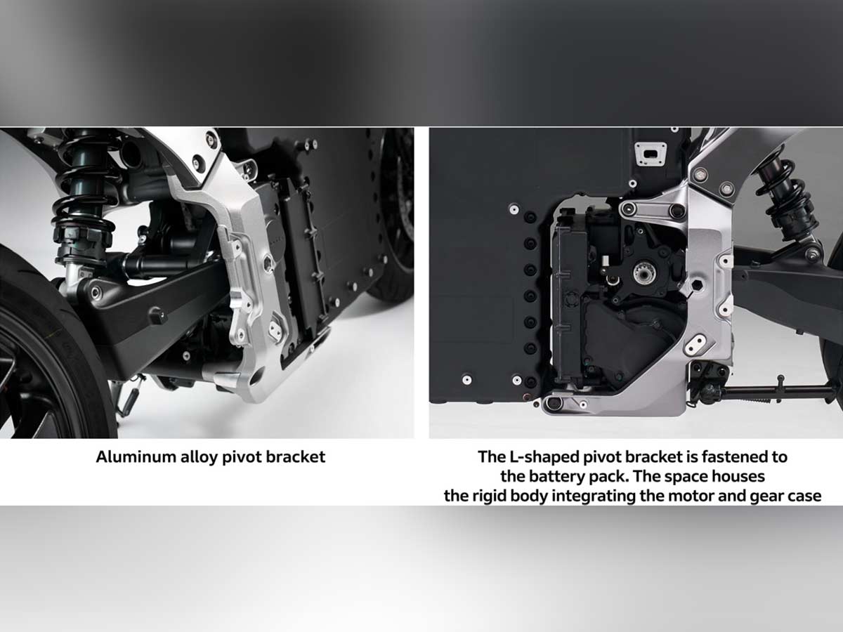 Honda WN7 Electric Motorcycle Body Structure