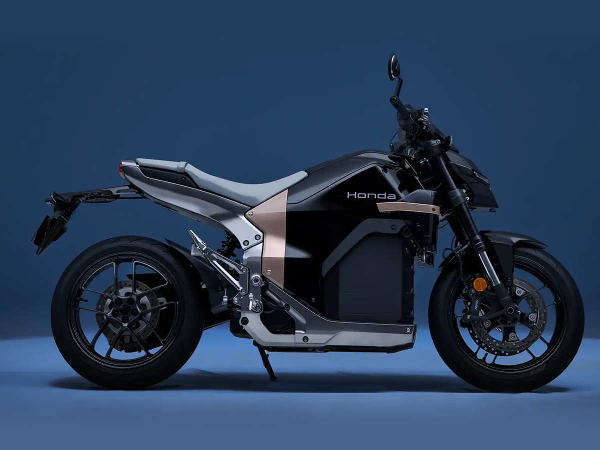 Honda WN7 Electric Motorcycle Side View