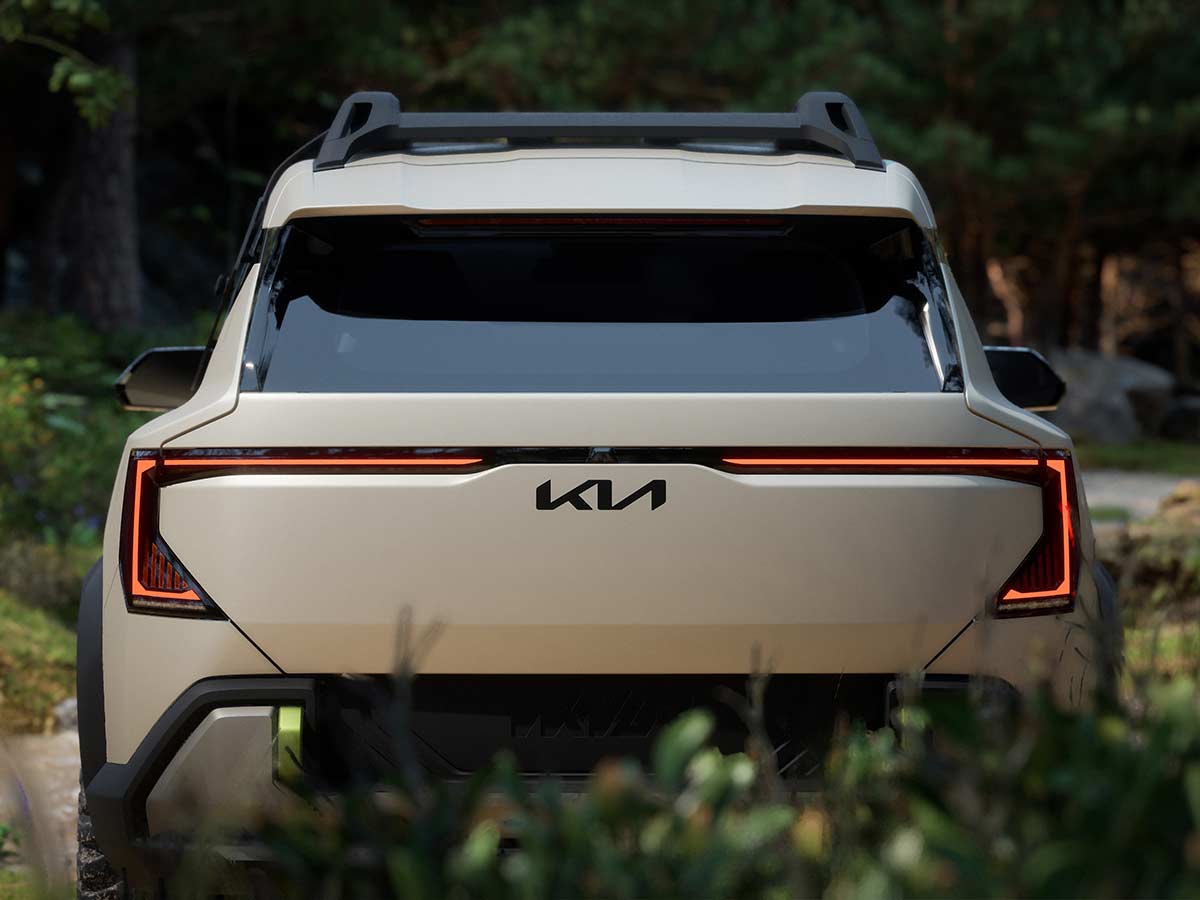 Kia EV5 WKNDR SUV Concept Rear View