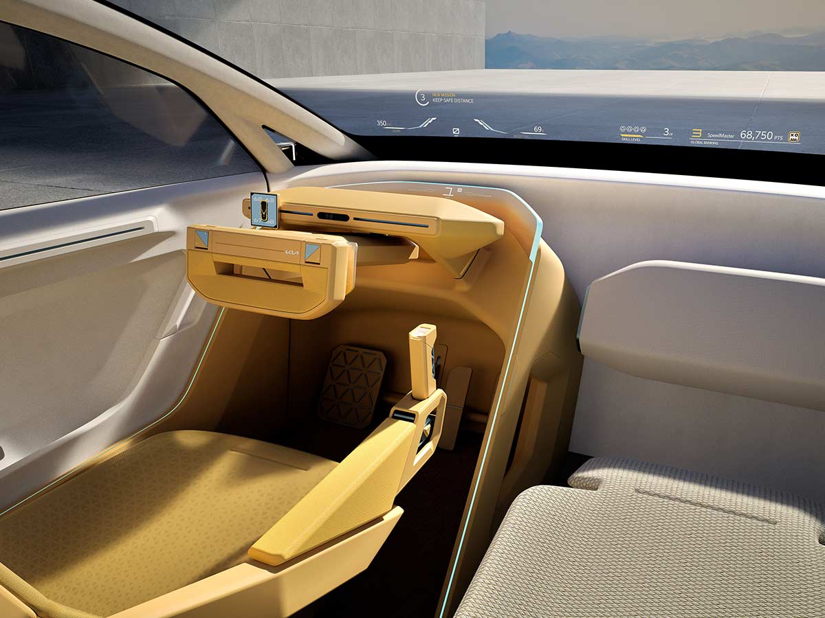 Kia Vision Meta Turismo Concept Car 2025 Interior design