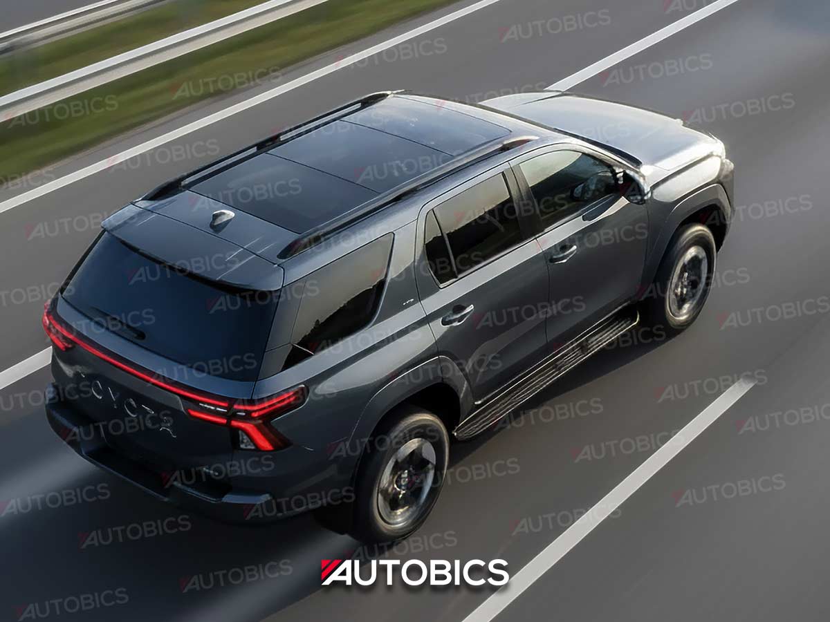 Next Gen Toyota Fortuner BEV 2026 Rendering Sunroof