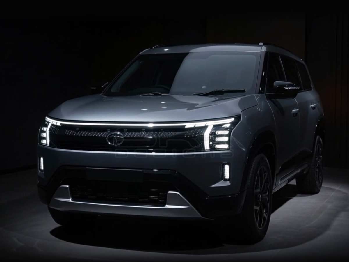 Tata Sierra Hexa 7 Seater Concept SUV SRK Designs Front Look