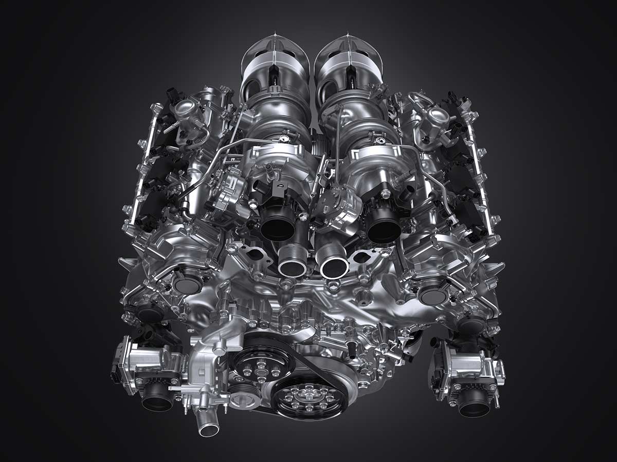 toyota gr gt v8 hybrid supercar engine