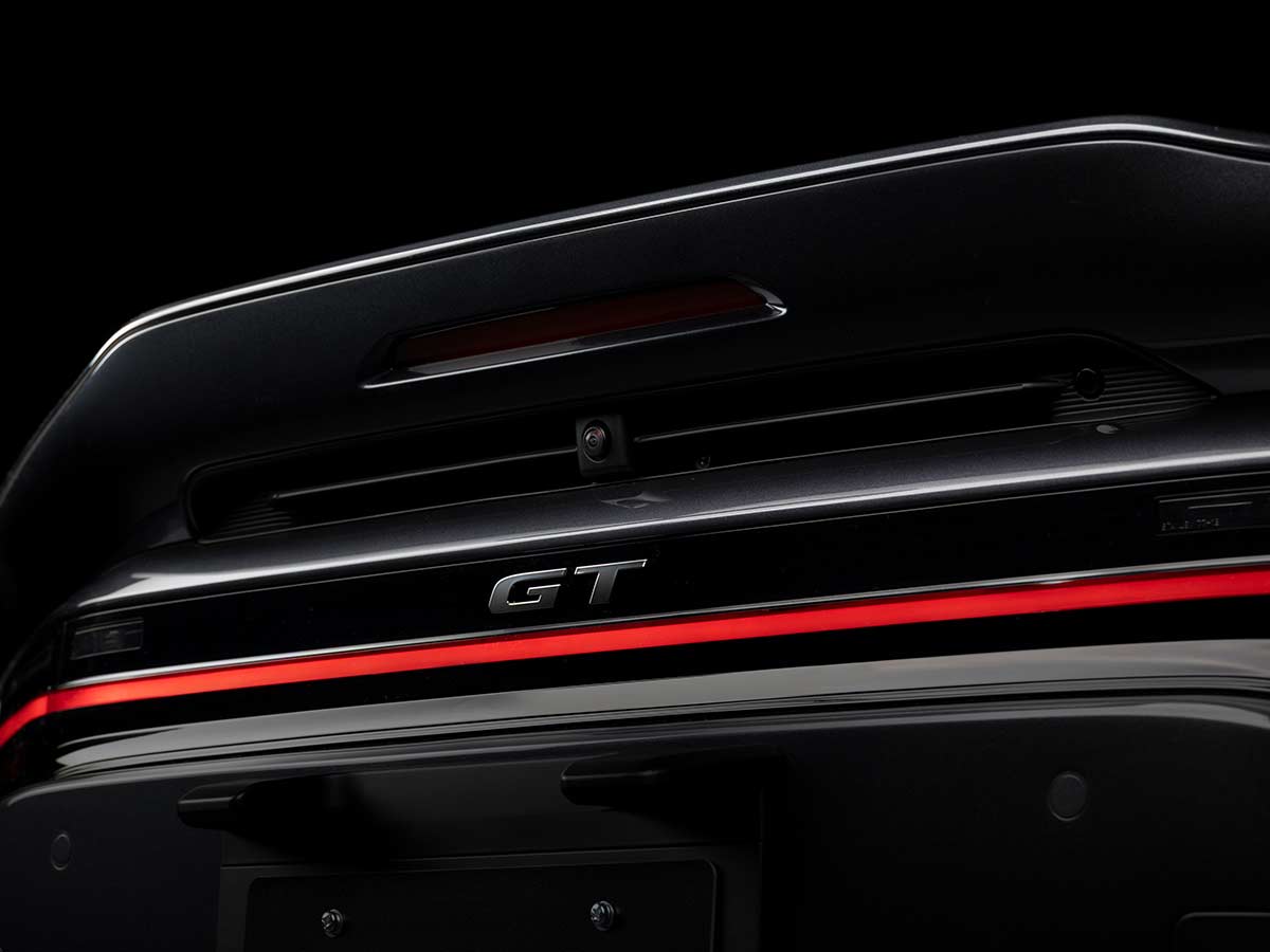 toyota gr gt v8 hybrid supercar spoiler