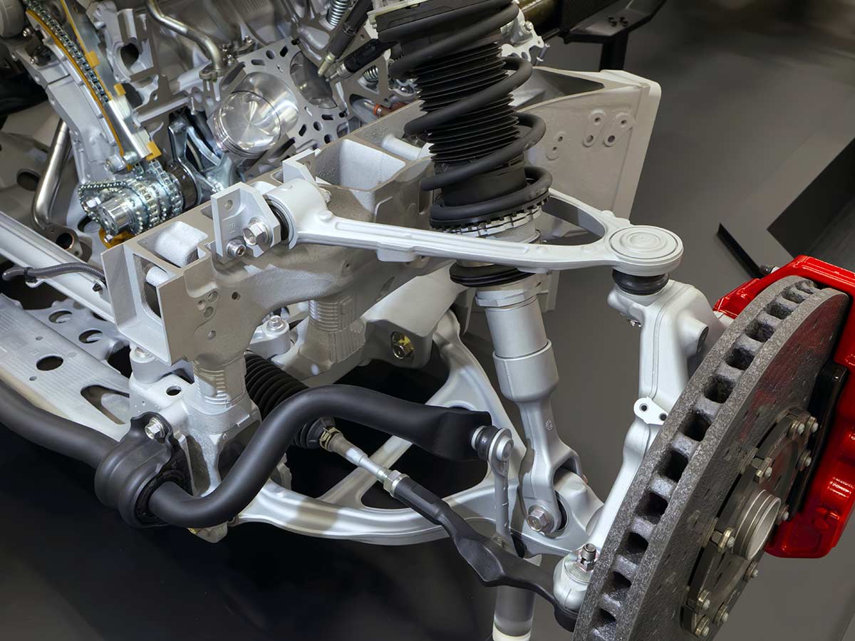 toyota gr gt v8 hybrid supercar suspension