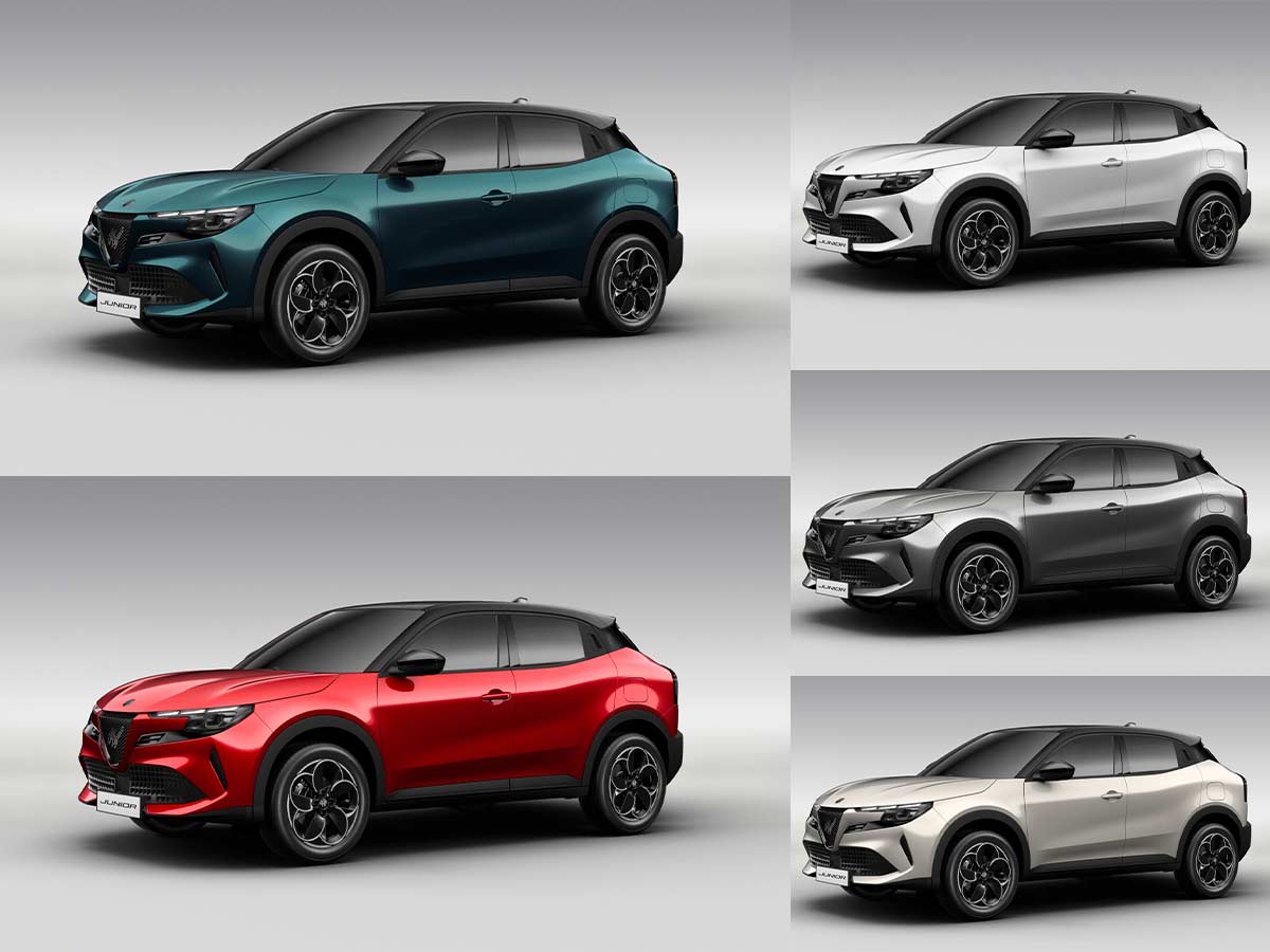2026 Alfa Romeo Junior All Color Options