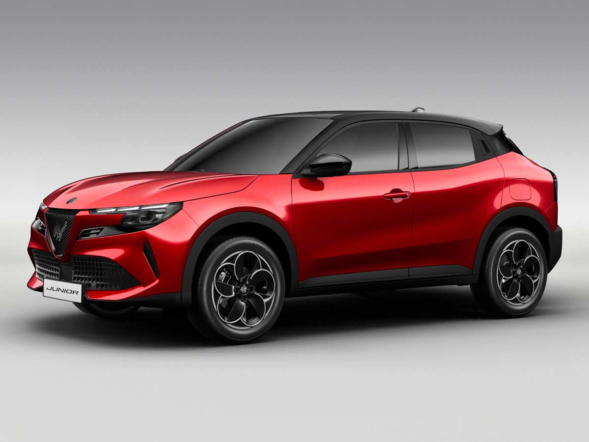 2026 Alfa Romeo Junior Brera Red With Black Roof
