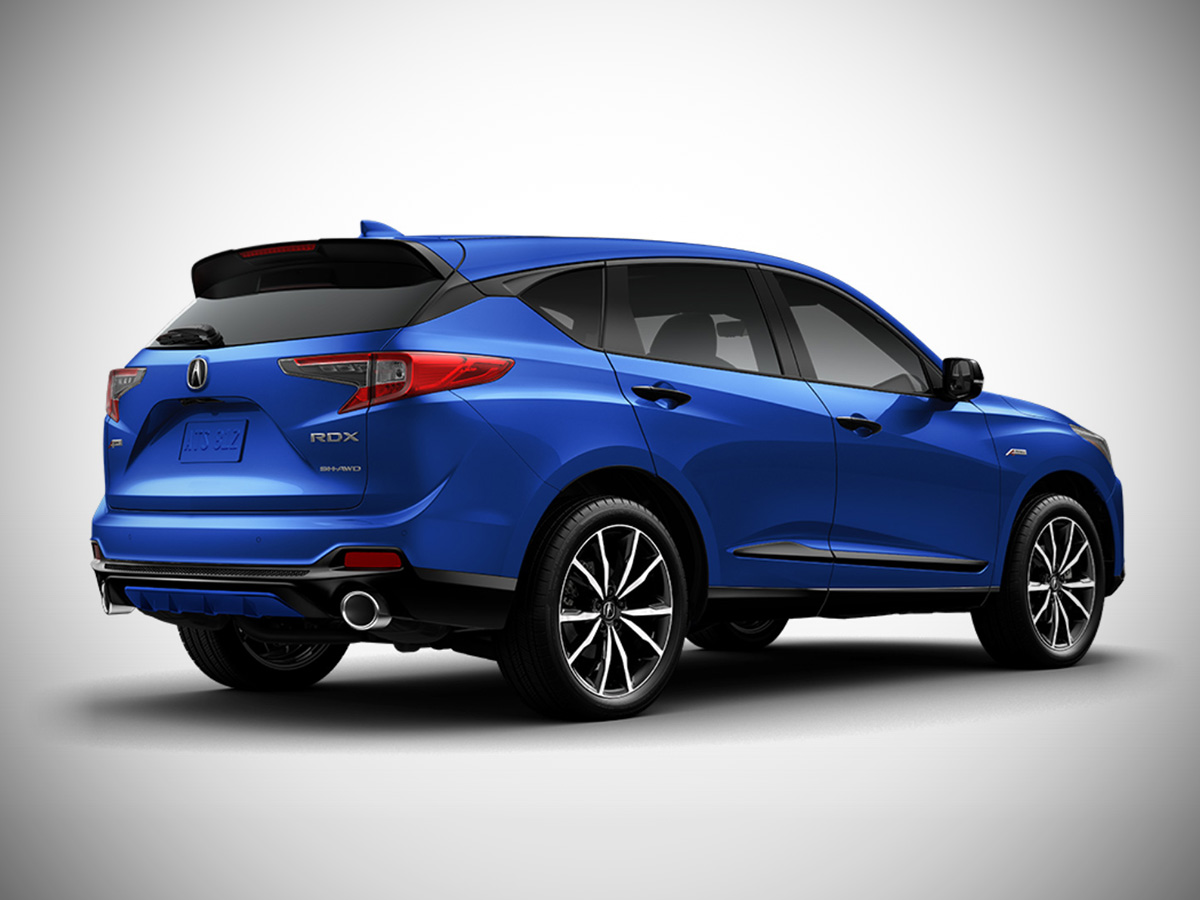 2026 Aura RDX A Spec Advance Apex Blue Pearl Rear Quarter