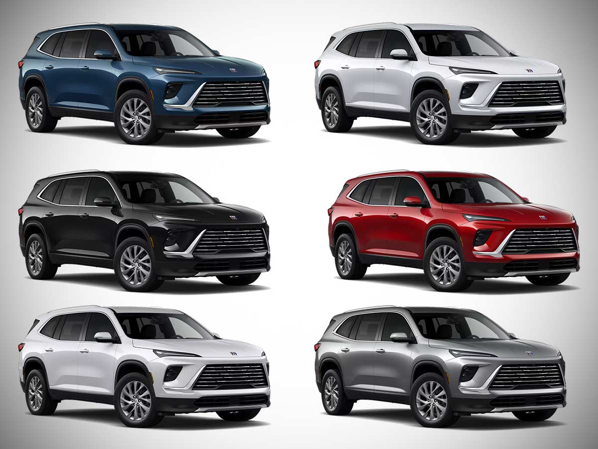 2026 Buick Enclave Preferred All Color Options