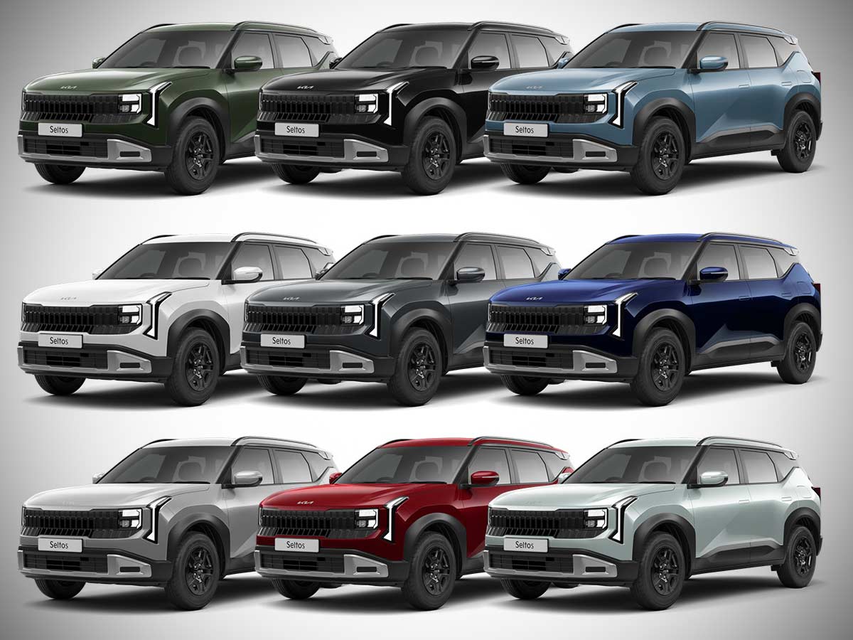 2026 Kia Seltos HTE All Color Options