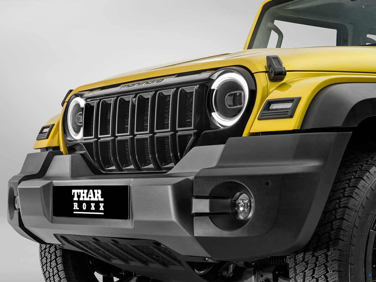 2026 Mahindra Thar ROXX Star Edition Black Grill