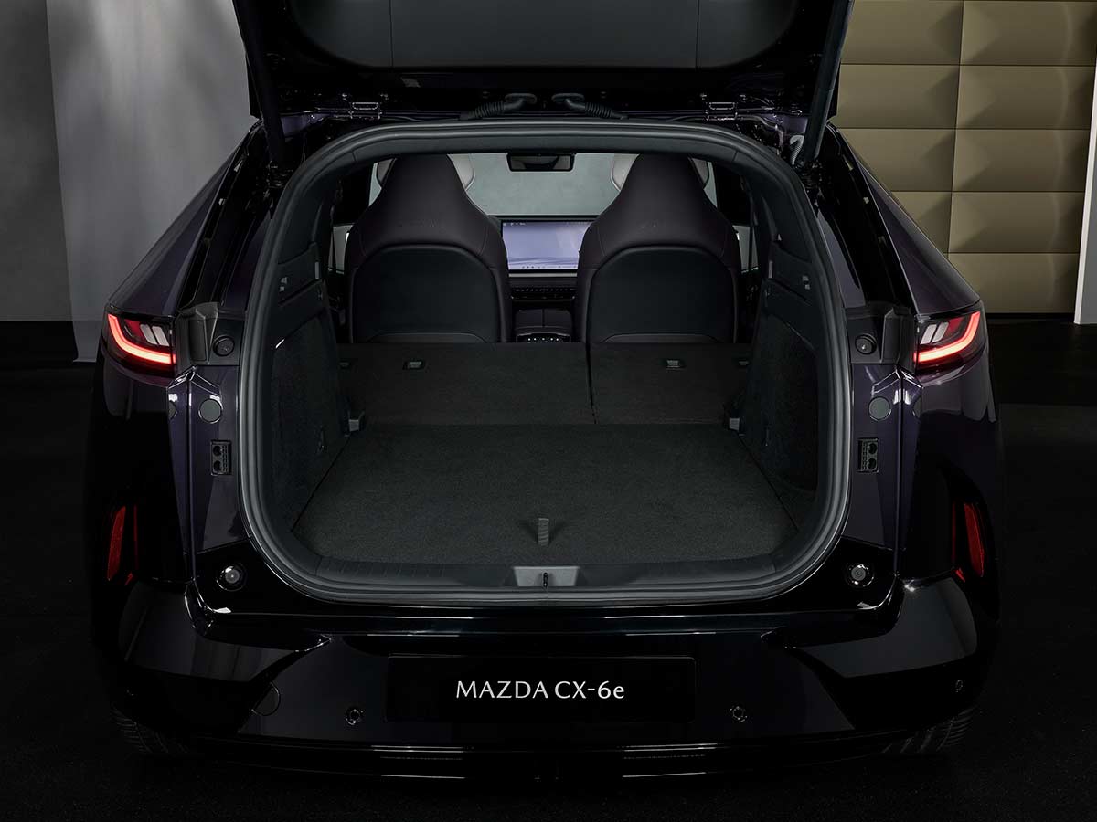 2026 Mazda CX 6e Cargo Space Seats Folded