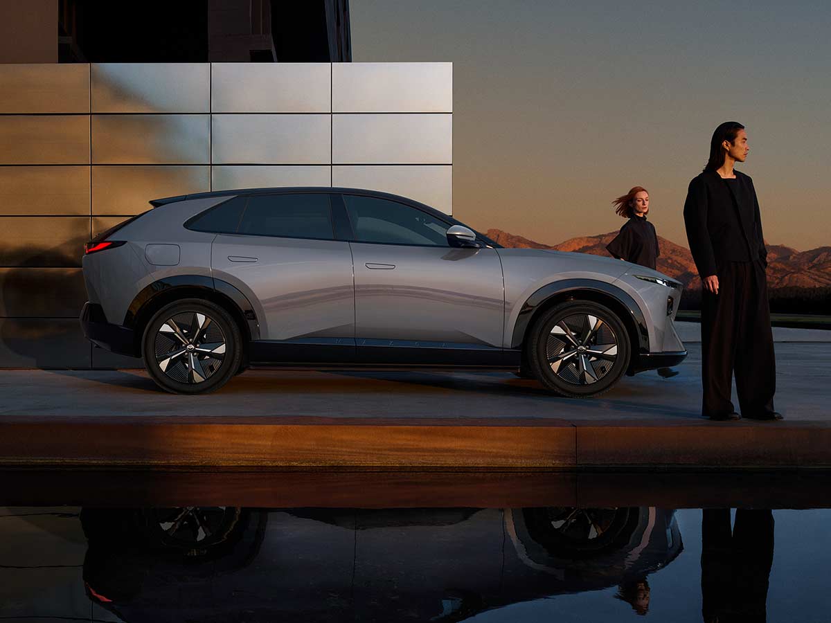 2026 Mazda CX 6e Crossover EV Side View