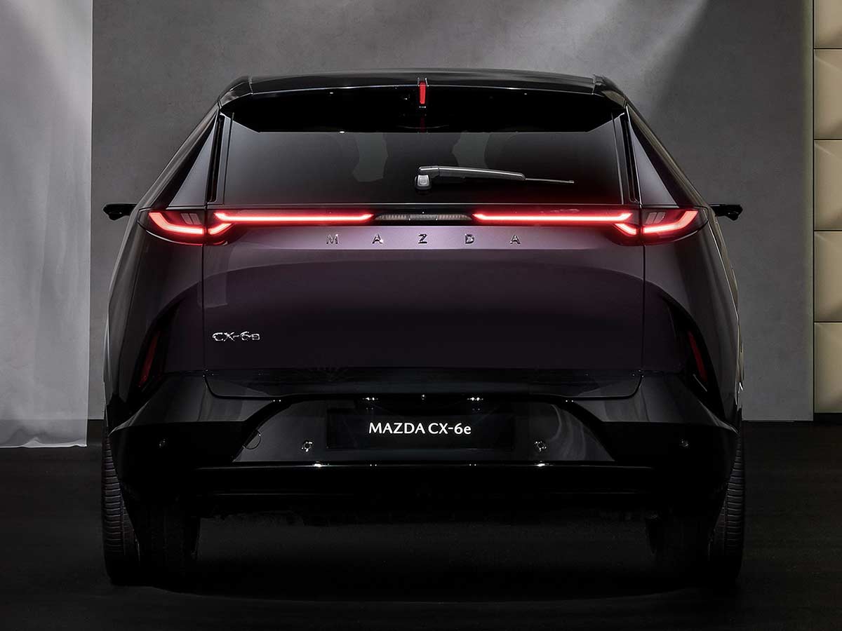 2026 Mazda CX 6e Rear