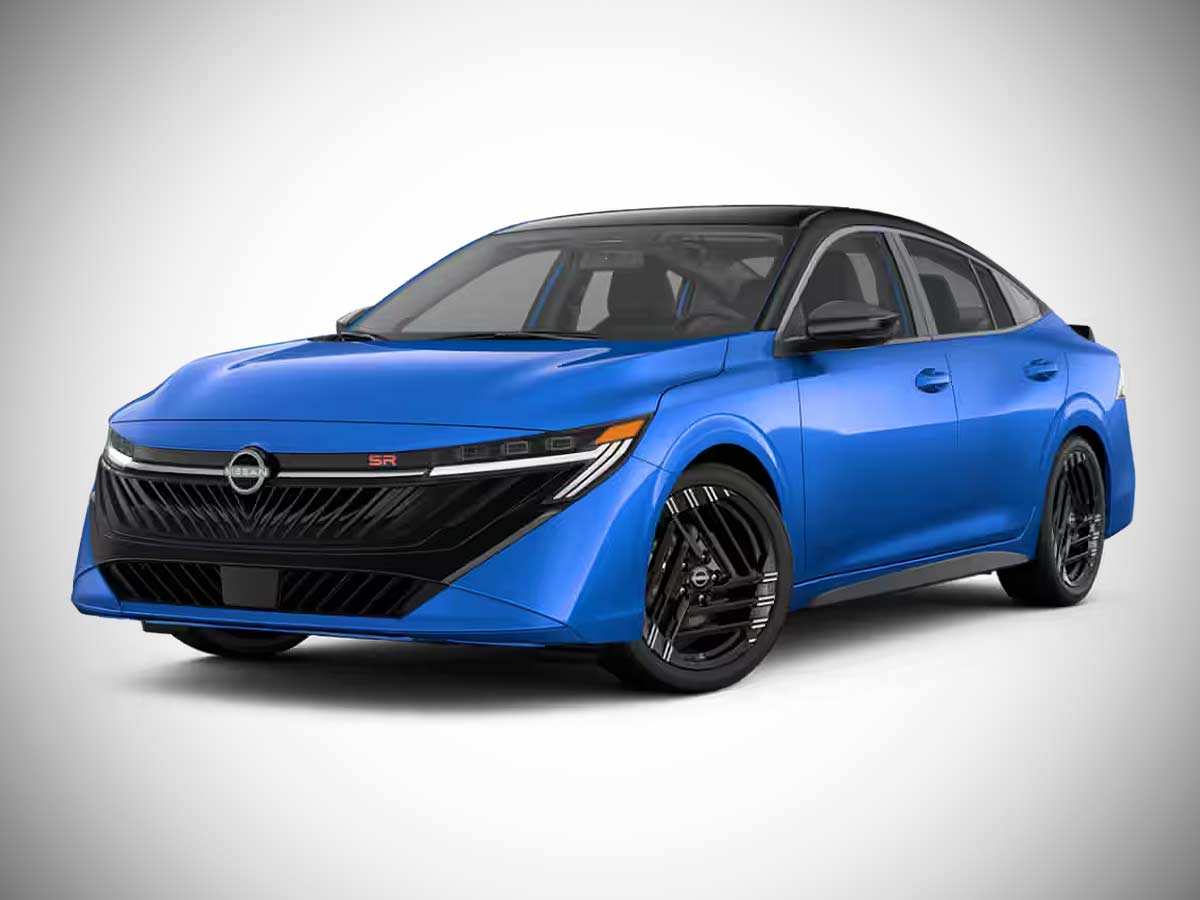 2026 Nissan Sentra SR Bluestone Pearl with Super Black Two tone