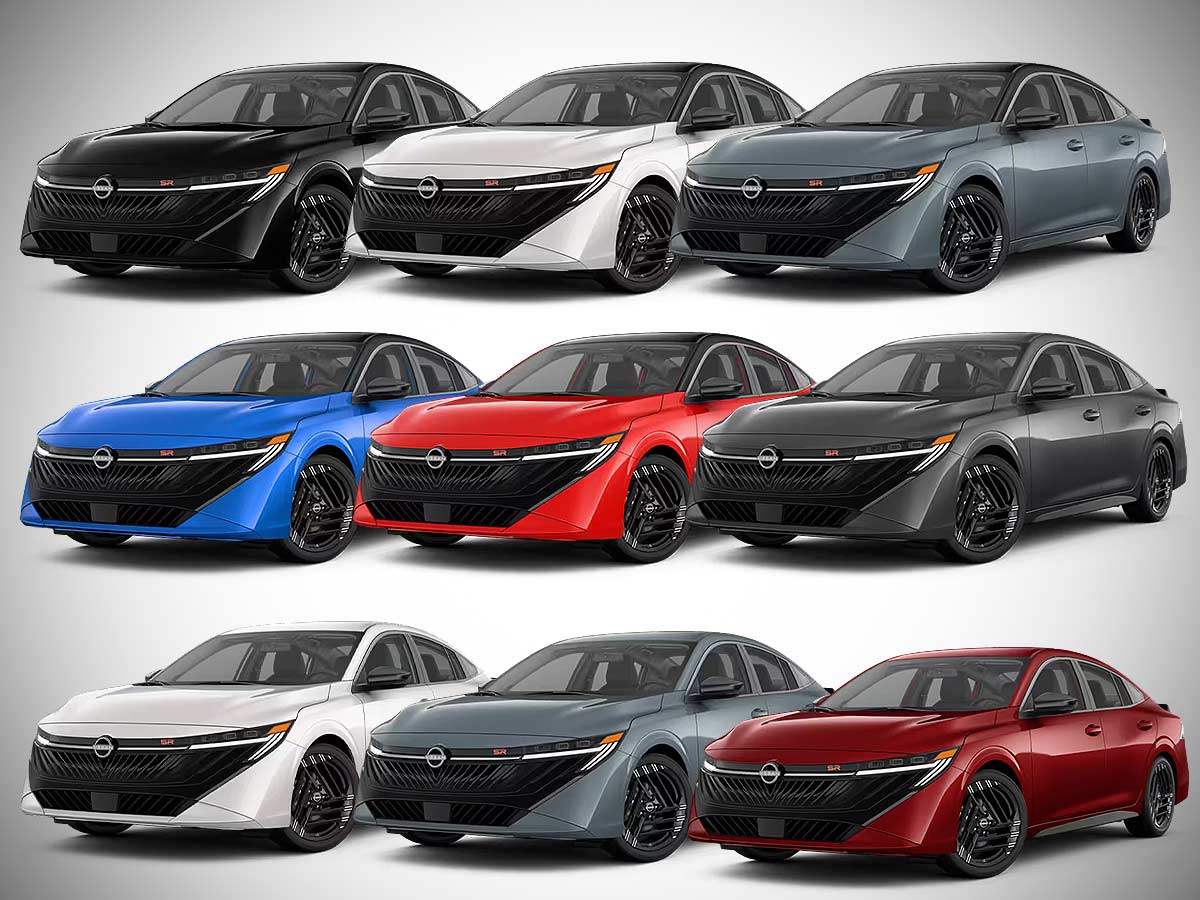 2026 Nissan Sentra SR Colors All Options