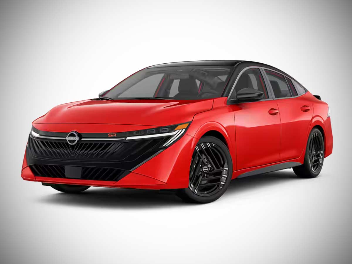 2026 Nissan Sentra SR Energetic Ember with Super Black Two tone