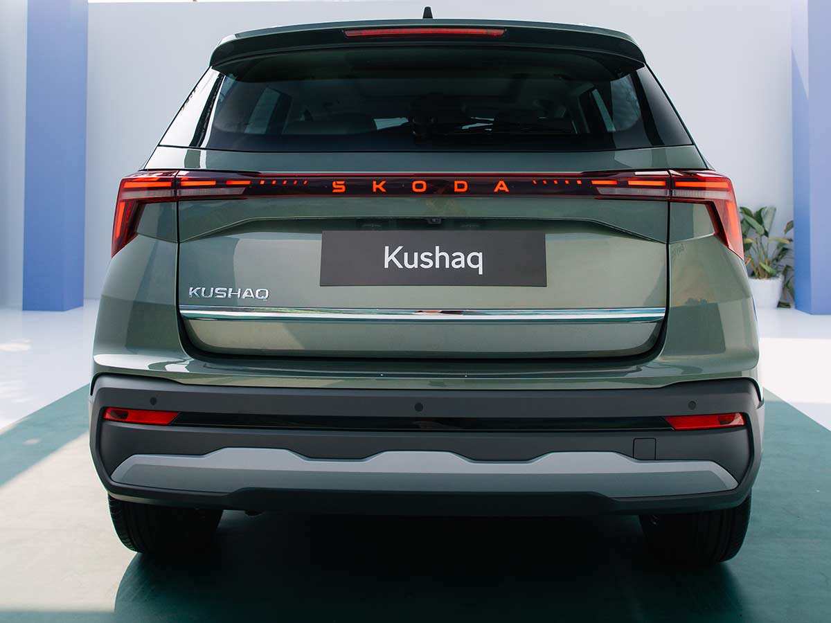 2026 Skoda Kushaq Rear View