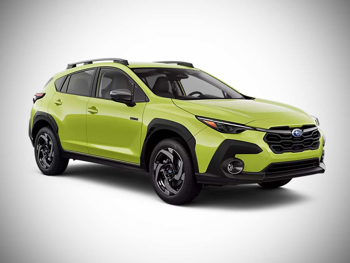 2026 Subaru Crosstrek Limited Hybrid Citron Yellow Pearl