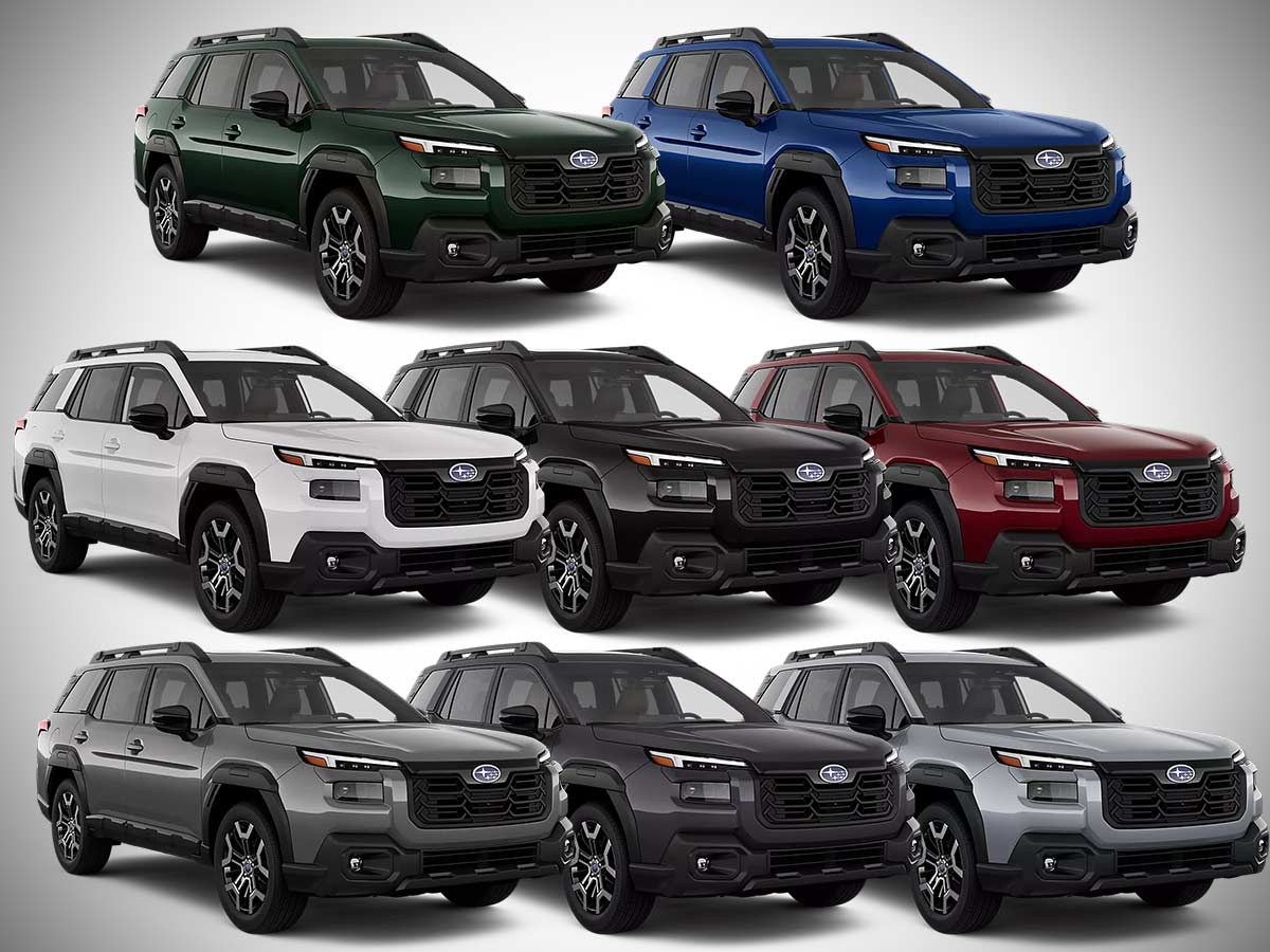 2026 Subaru Outback Touring XT Colors All Options